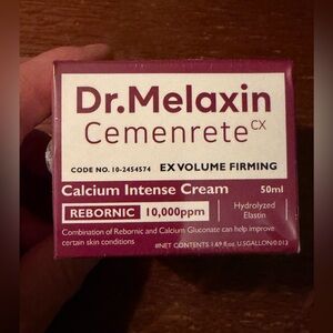 Dr. Melaxin bundle NIB Cemenrete Calcium Intense Cream and Calcium Balmstick